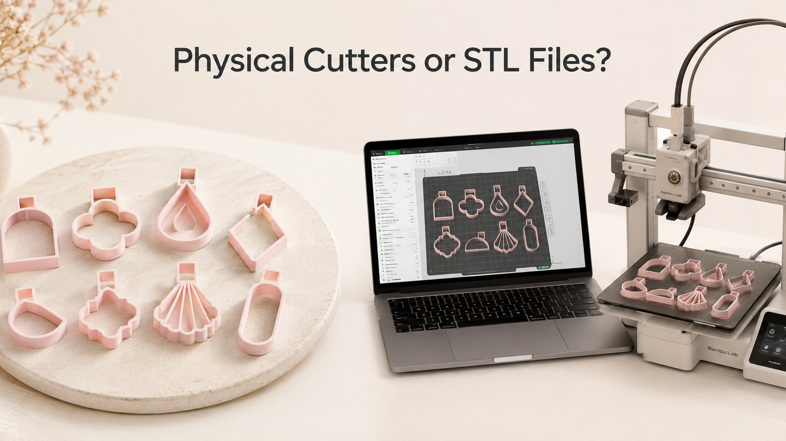 Physical Polymer Clay Cutters vs STL Files: Which Option Is Right for You?
