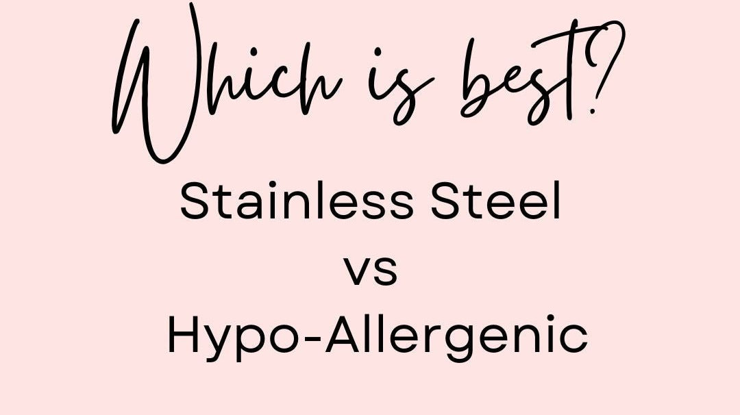 Hypoallergenic vs Stainless Steel Earring Posts - Kit & Co.