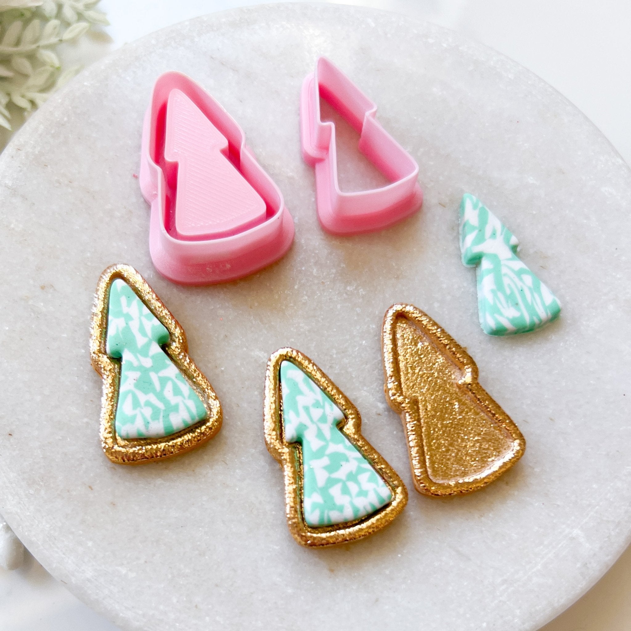 “Embossed Tree” (2pc) - Kit & Co.Cutter