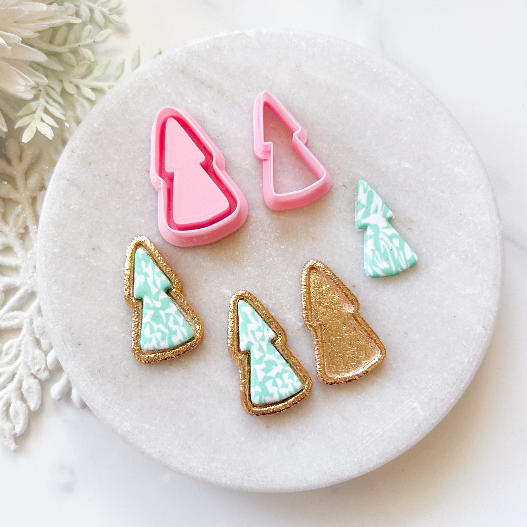 “Embossed Tree” (2pc) - Kit & Co.Cutter