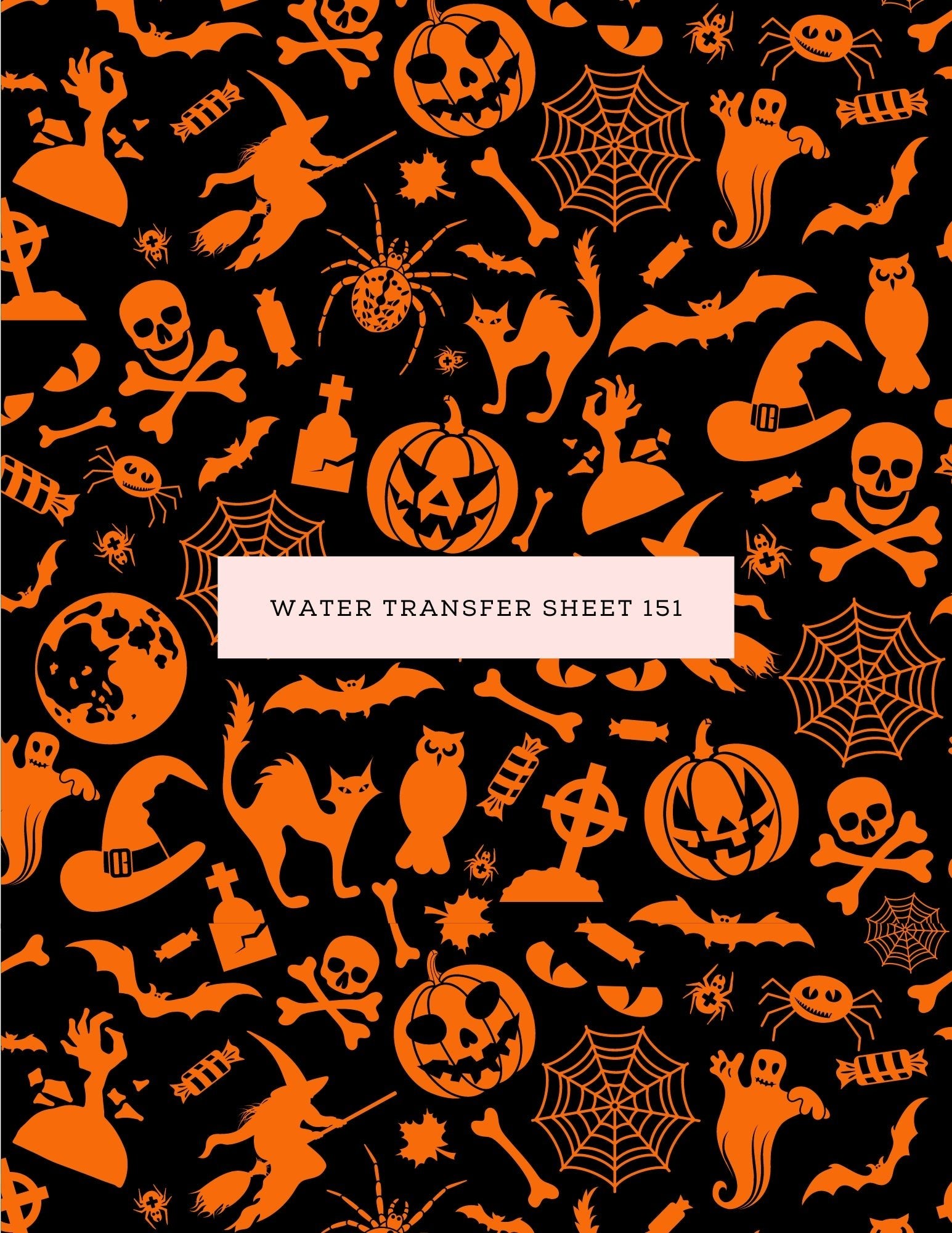 Water Transfer Sheet 151 - Kit & Co.Water Transfer
