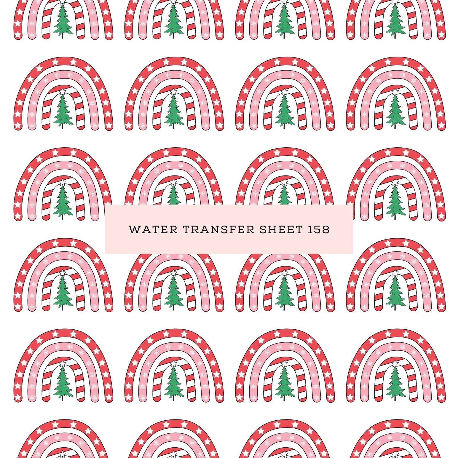 Water Transfer Sheet 158 - Kit & Co.Water Transfer