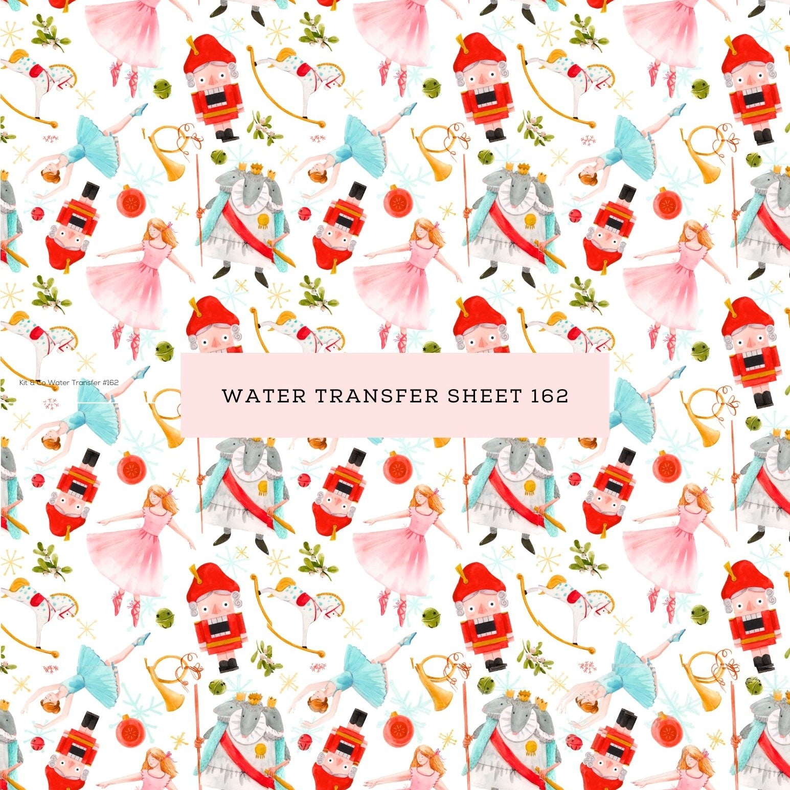 Water Transfer Sheet 162 - Kit & Co.Water Transfer