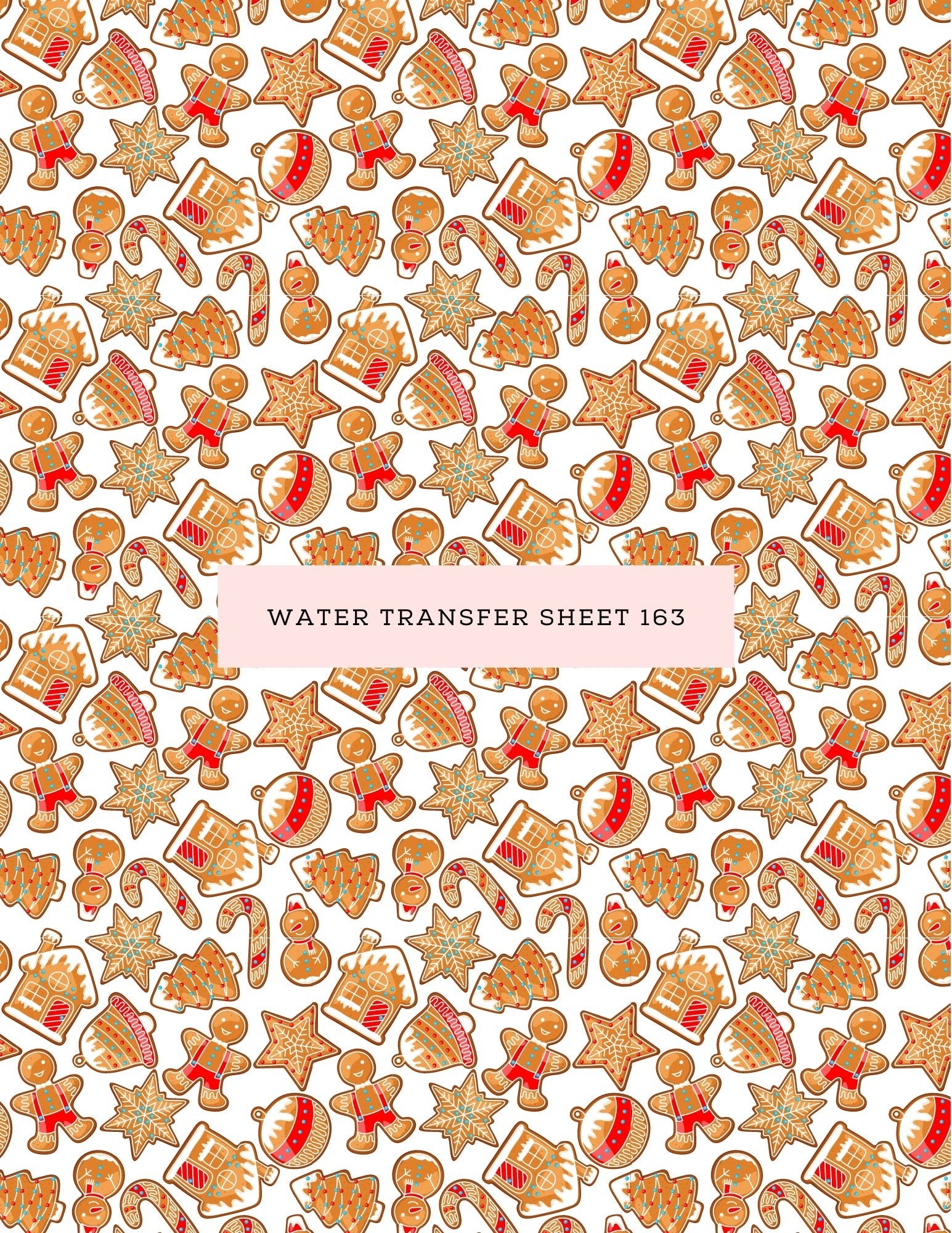 Water Transfer Sheet 163 - Kit & Co.Water Transfer