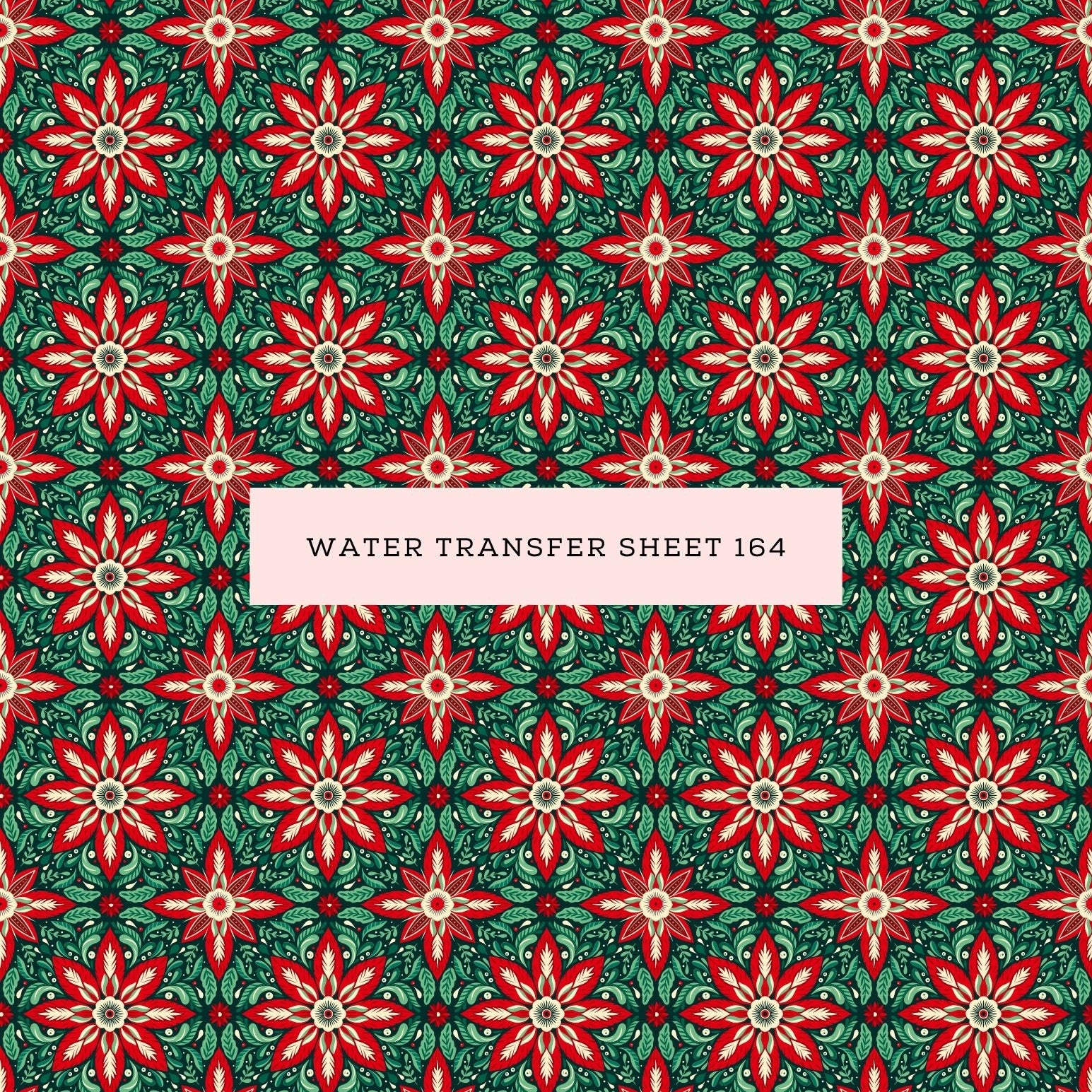 Water Transfer Sheet 164 - Kit & Co.Water Transfer