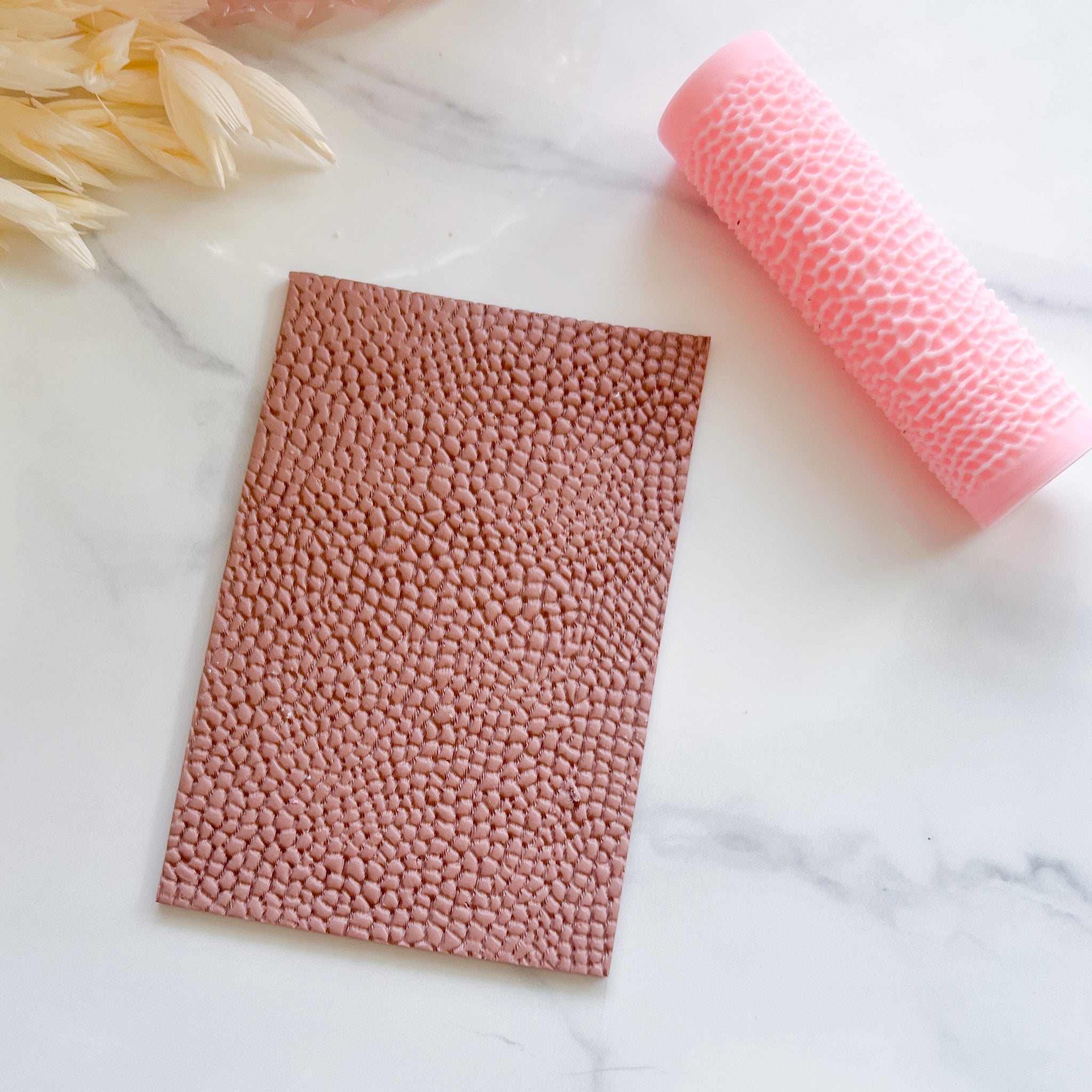 “Leather" Texture Roller (Choose Size) - Kit & Co.Texture Roller ResinRegular