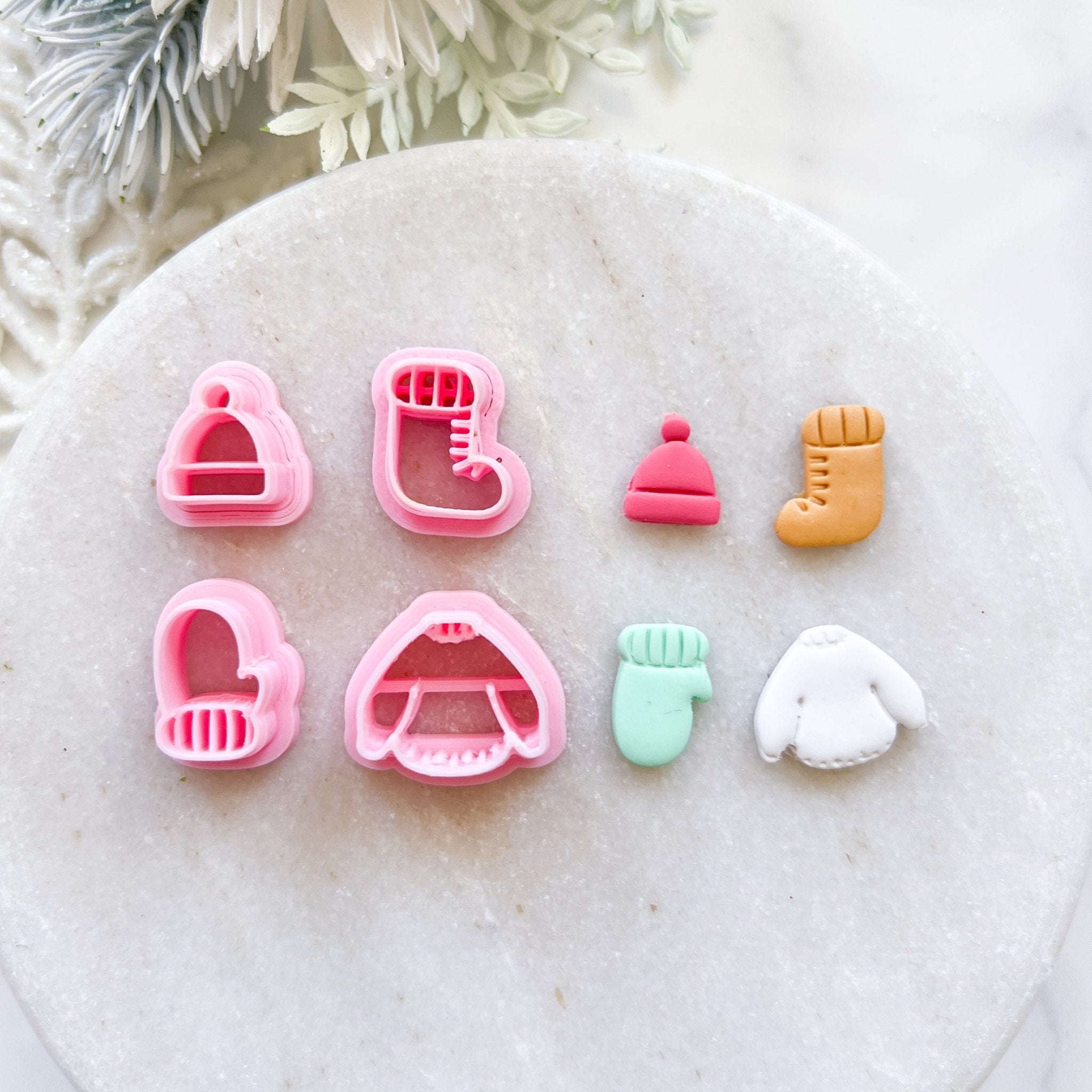Christmas Stud Set - Winter (4pc) - Kit & Co.Cutter