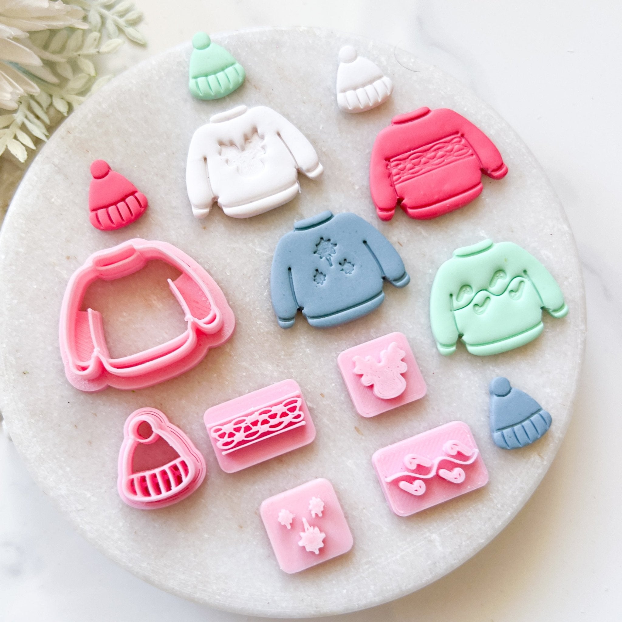 "Sweater Set" - Clay Cutter Set (6pc) - Kit & Co.Cutter