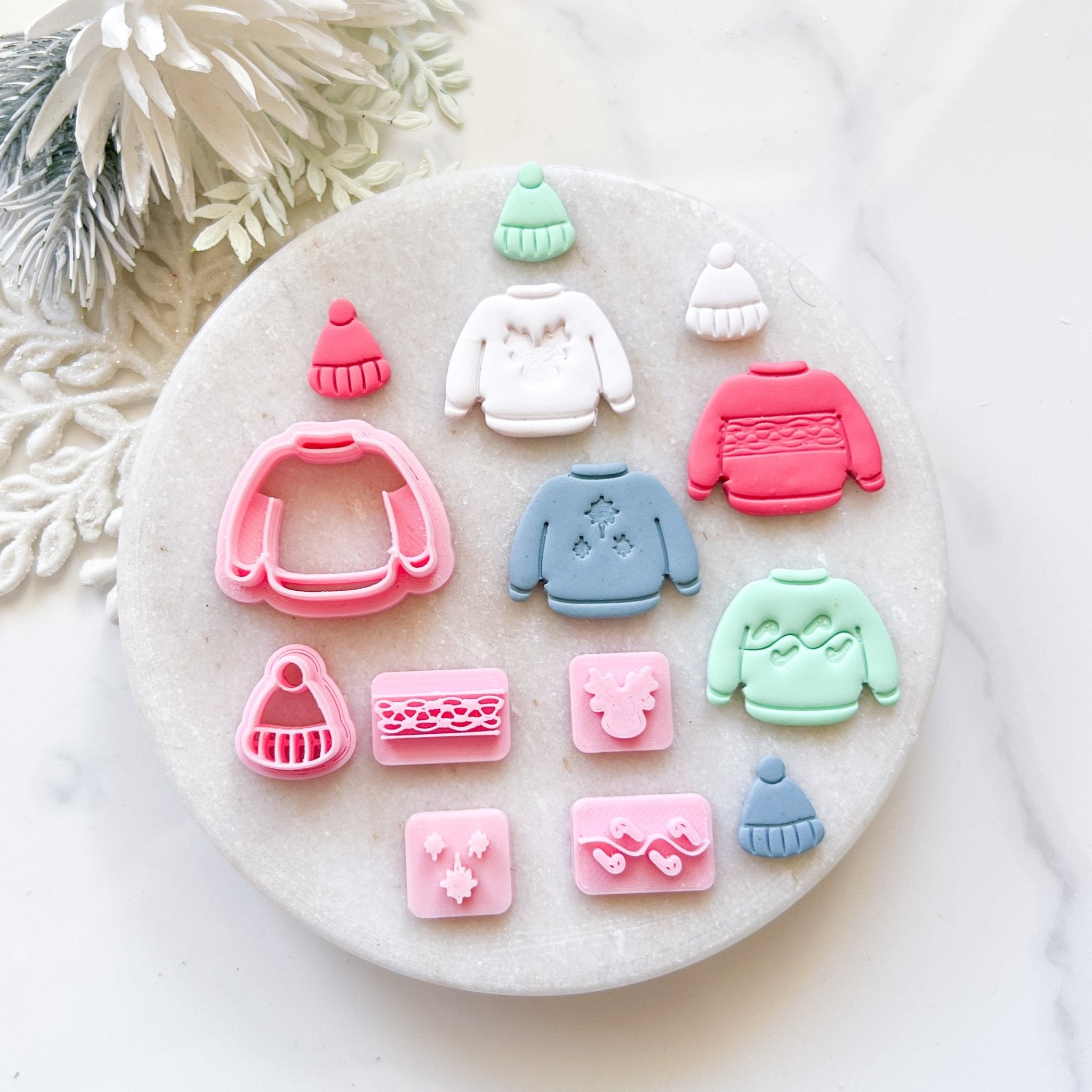 "Sweater Set" - Clay Cutter Set (6pc) - Kit & Co.Cutter