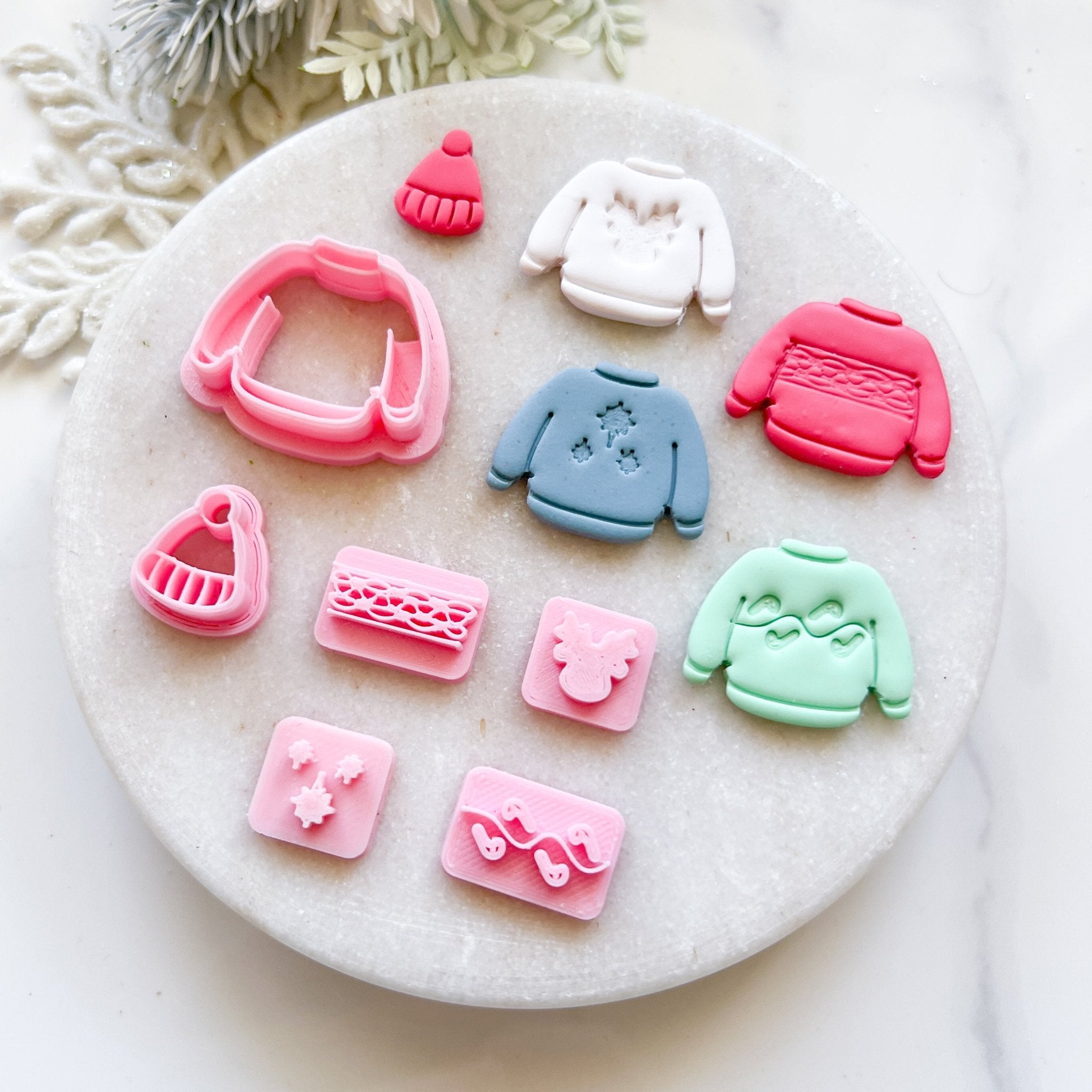 "Sweater Set" - Clay Cutter Set (6pc) - Kit & Co.Cutter