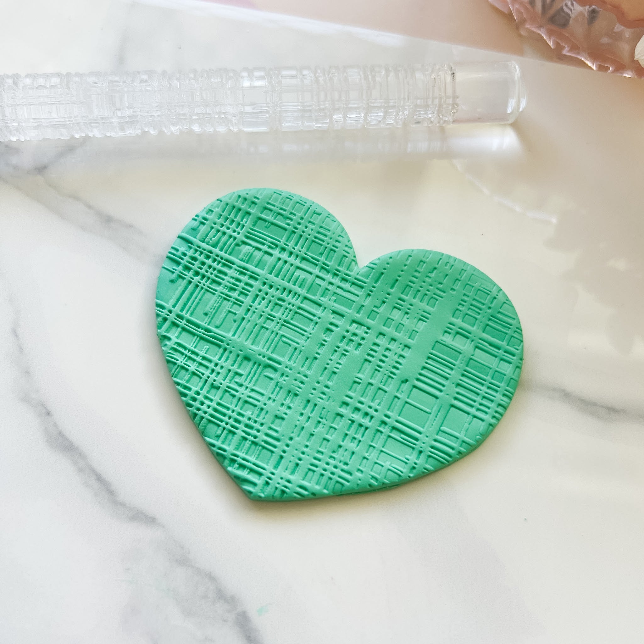 "Crosshatch" - Acrylic Texture Roller - Kit & Co.Texture Roller Acrylic