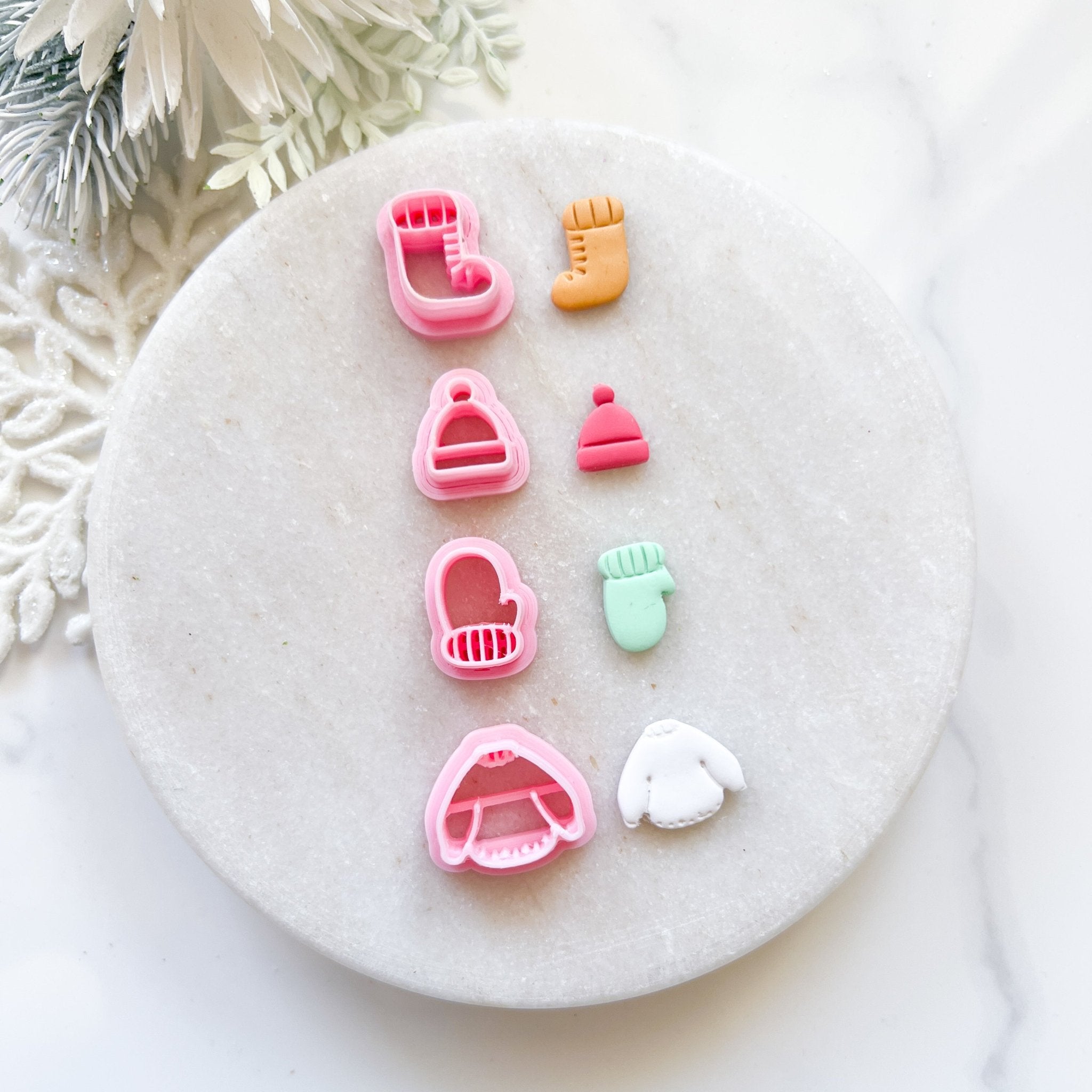 Christmas Stud Set - Winter (4pc) - Kit & Co.Cutter