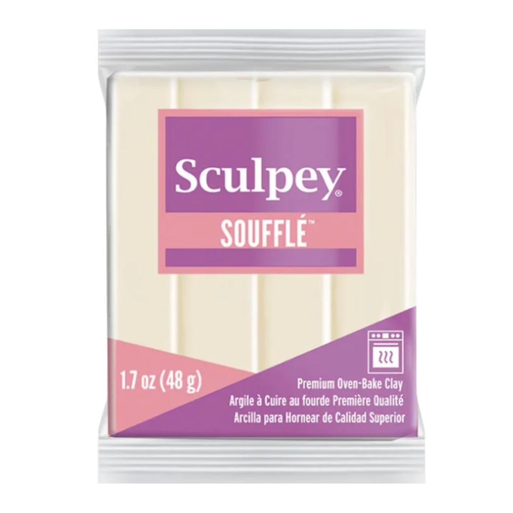 Sculpey Souffle - Buttercream 48g LIMITED EDITION COLOUR - Kit & Co.Polymer Clay