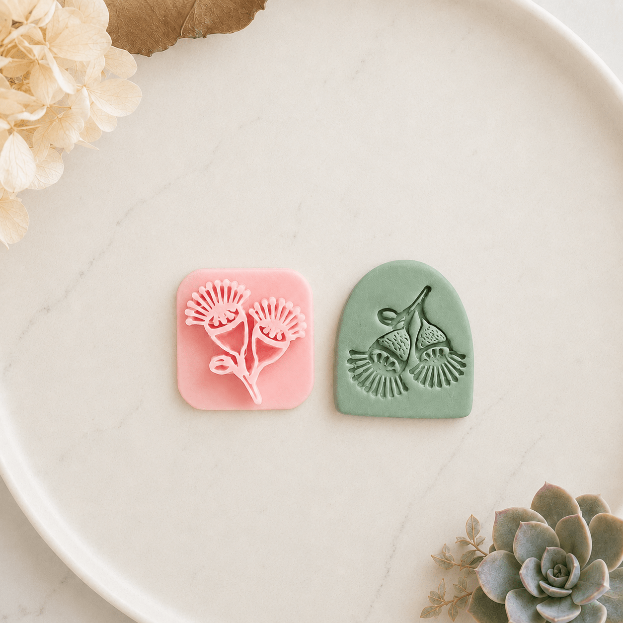 "Australian Natives" Clay Stamp Set - Kit & Co.CutterBottlebrush