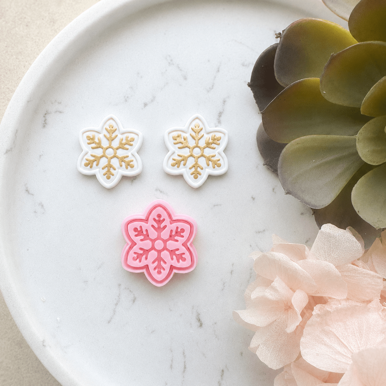 "Skandi Snowflake" - Clay Cutter - Kit & Co.Cutter
