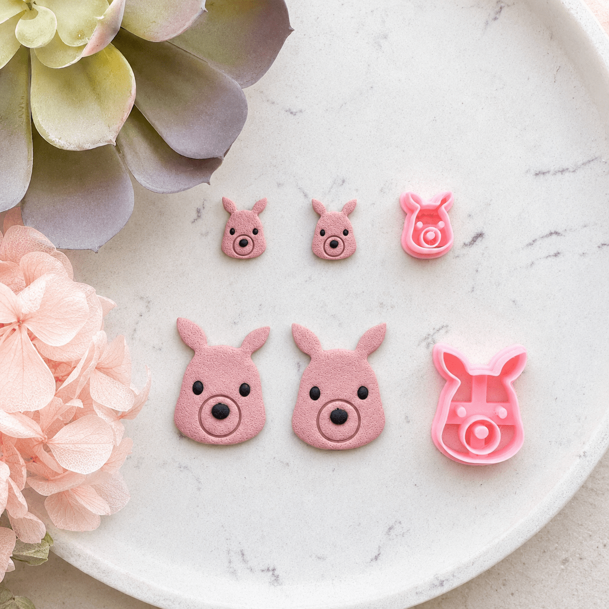 "Cute Kangaroo" Clay Cutters - Kit & Co.CutterStud