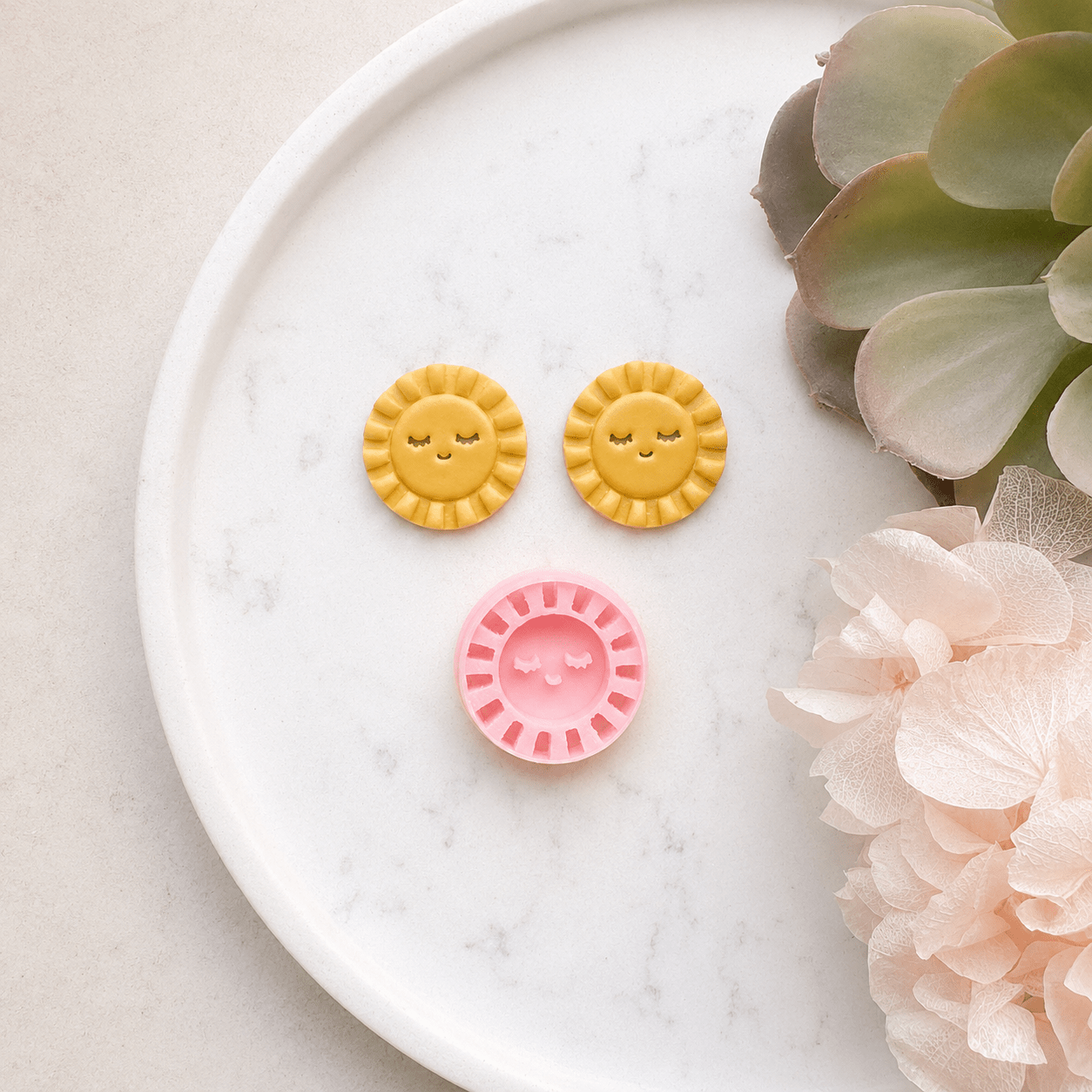 "Happy Sun" Clay Cutter - Kit & Co.Cutter