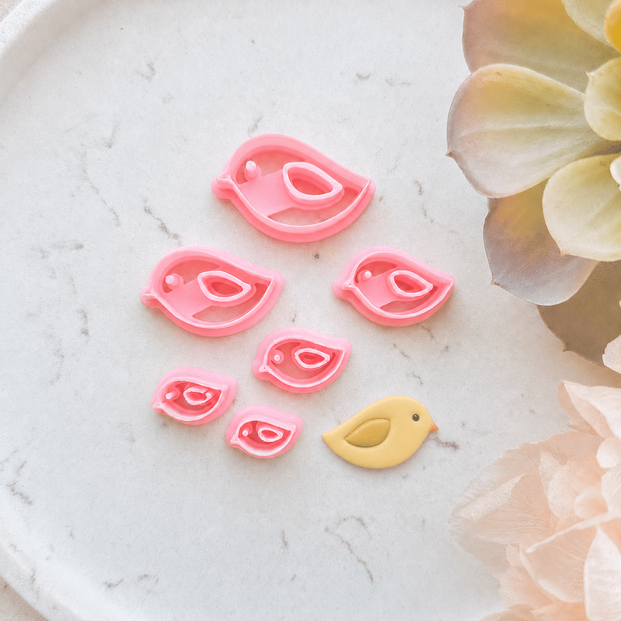 Lil Birdy - Polymer Clay Cutters - Kit & Co.CutterStud 14mm