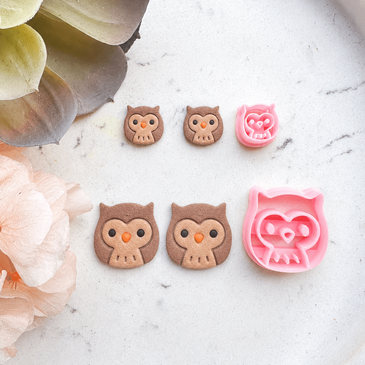 "Owl" Clay Cutters - Kit & Co.CutterStud