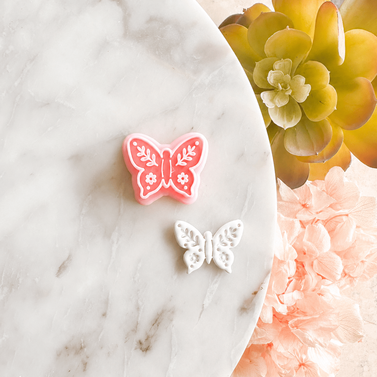 "Folk Art Butterfly" Clay Cutter - Kit & Co.Cutter
