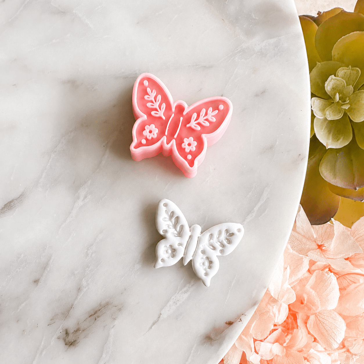 "Folk Art Butterfly" Clay Cutter - Kit & Co.Cutter
