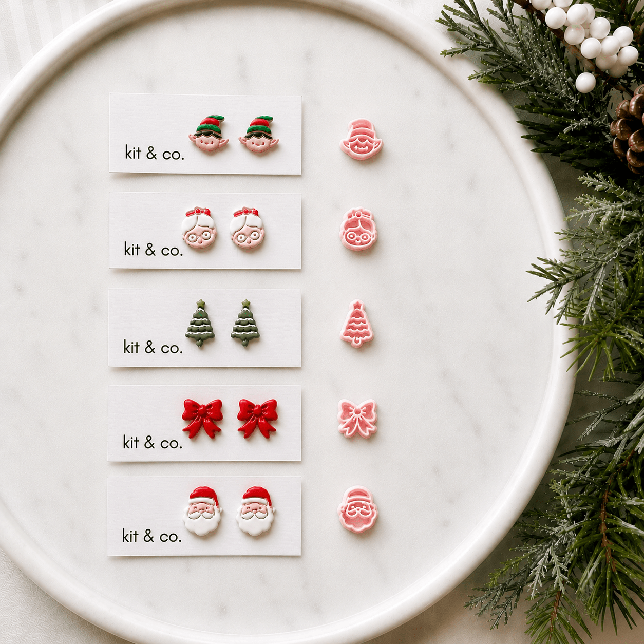Christmas Stud Cutters - Kit & Co.CutterElf Stud Cutter