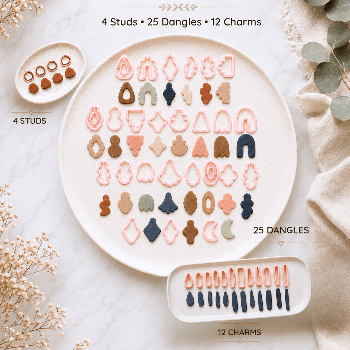 Boho Mix & Match Collection - Kit & Co.CutterFull Bundle - 41 pieces