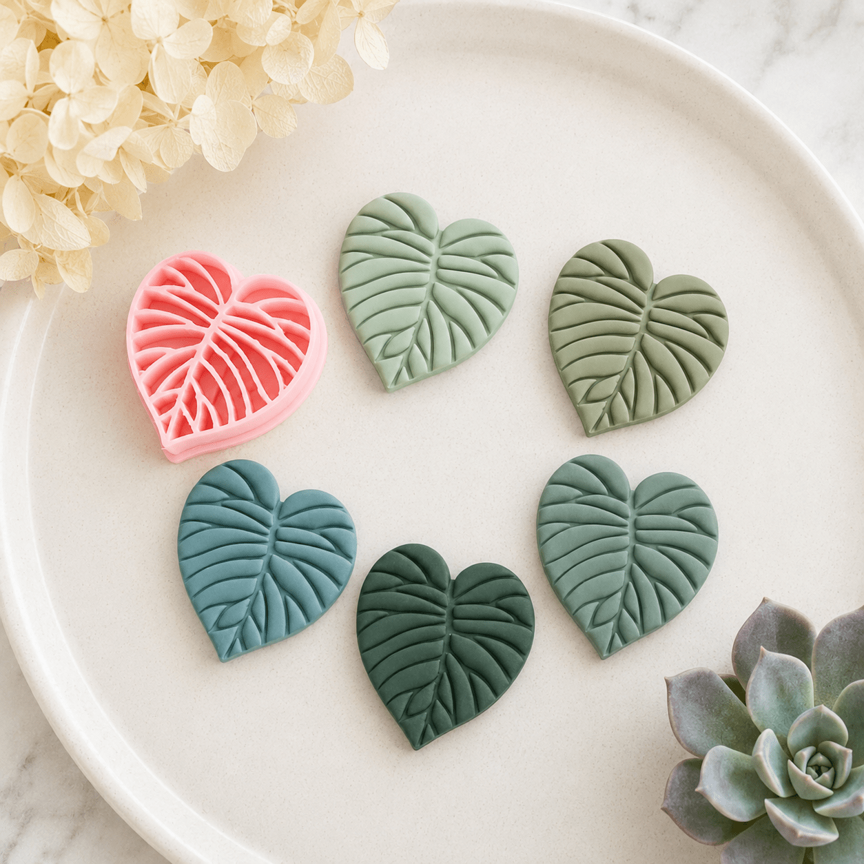 "Philodendron" Clay Cutter - Kit & Co.Cutter