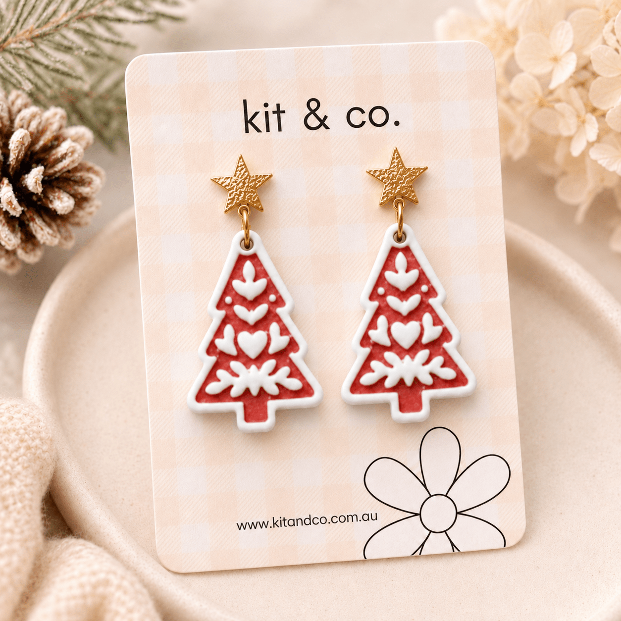 "Skandi Christmas Tree" - Clay Cutter - Kit & Co.Cutter