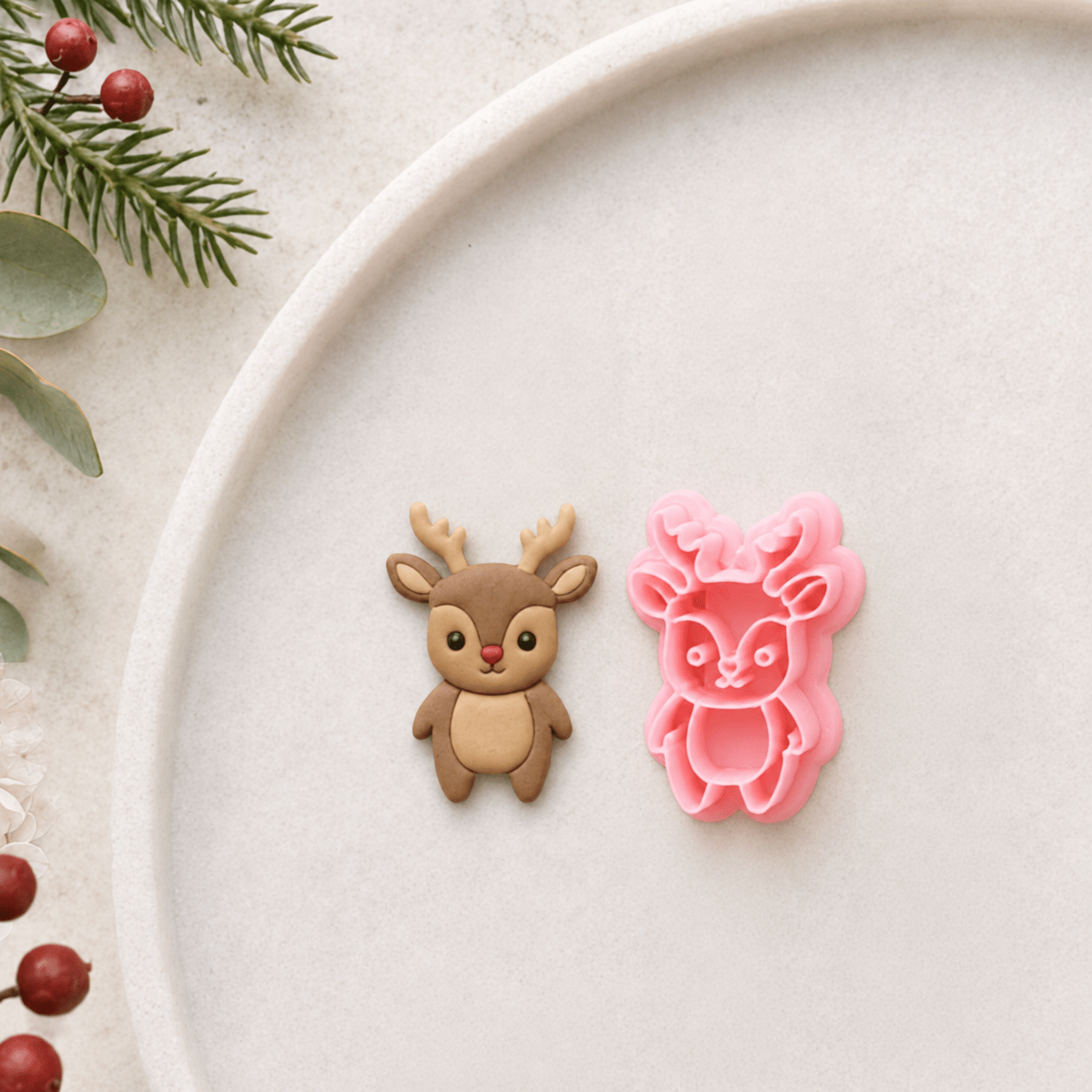 Christmas Characters - Mix & Match Collection - Kit & Co.CutterReindeer