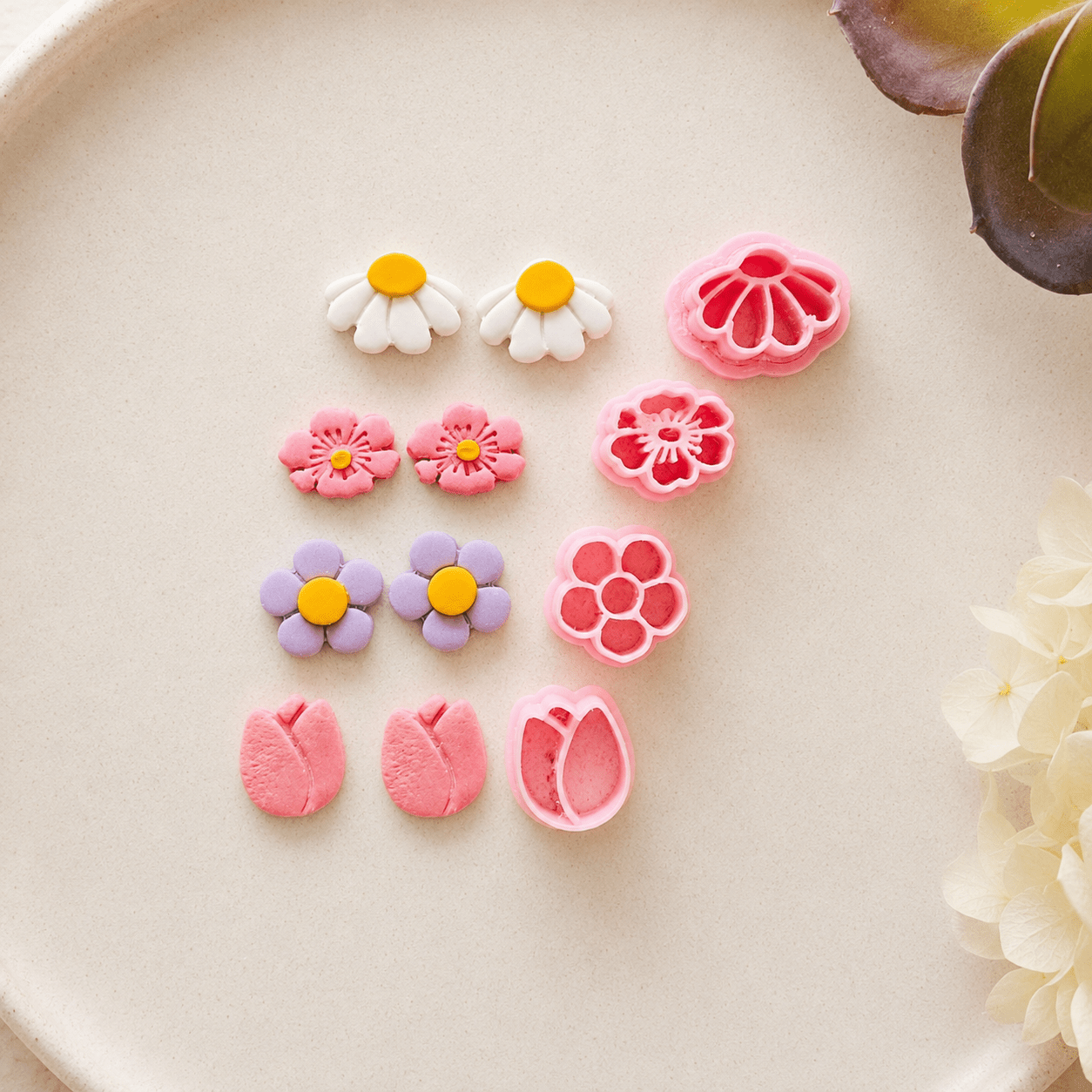 Wildflowers Collection - Kit & Co.CutterWildflowers Stud Set (4pc)