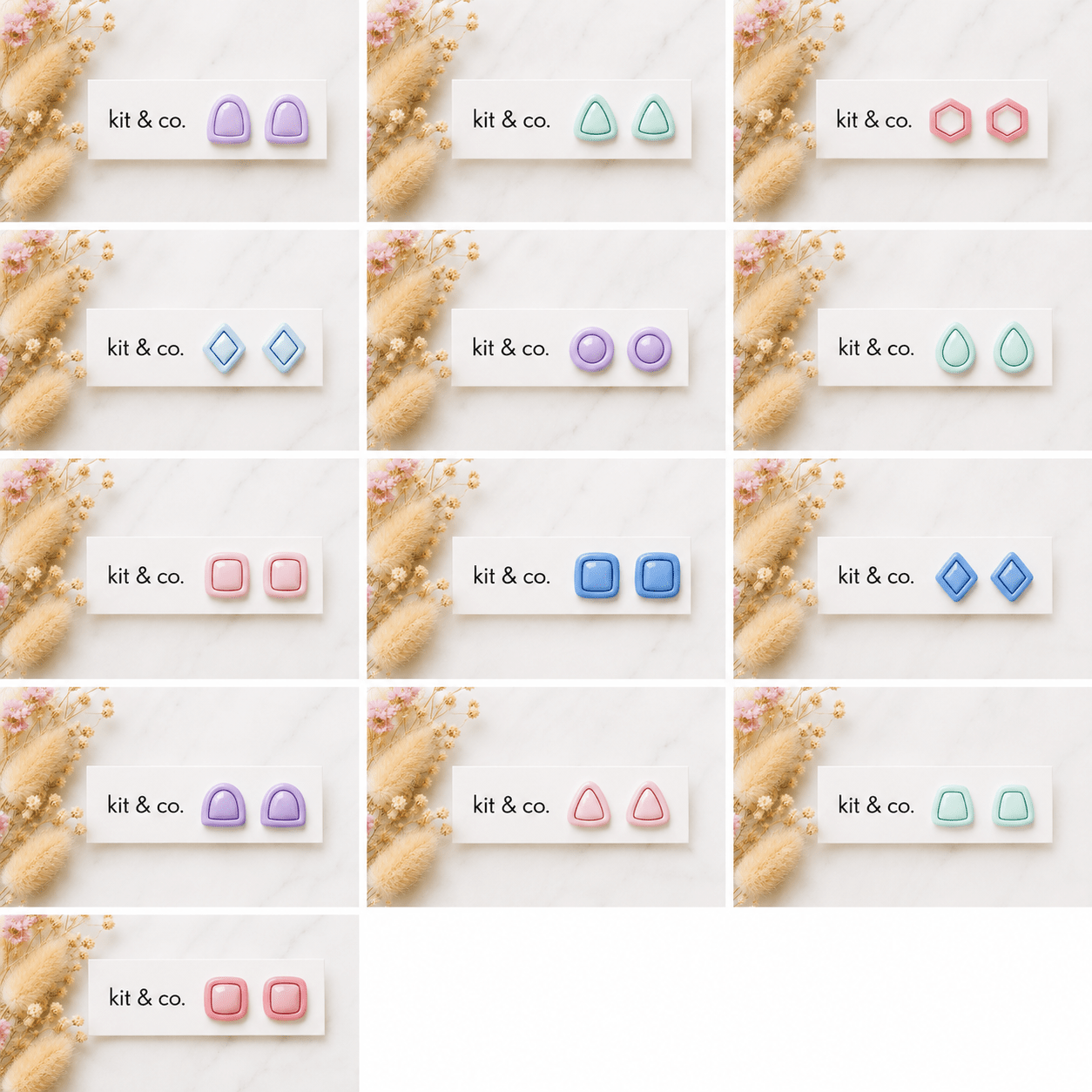 Bordered Studs - Kit & Co.CutterFull Set