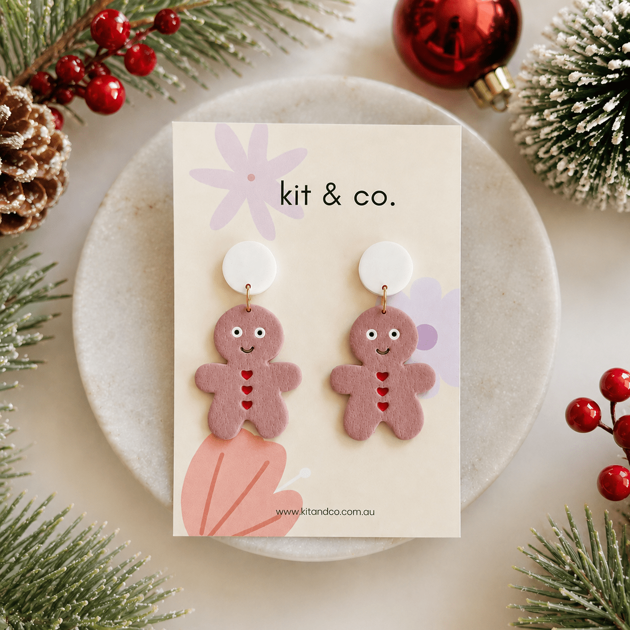 "Gingerbread 3" Clay Cutter - Kit & Co.Cutter