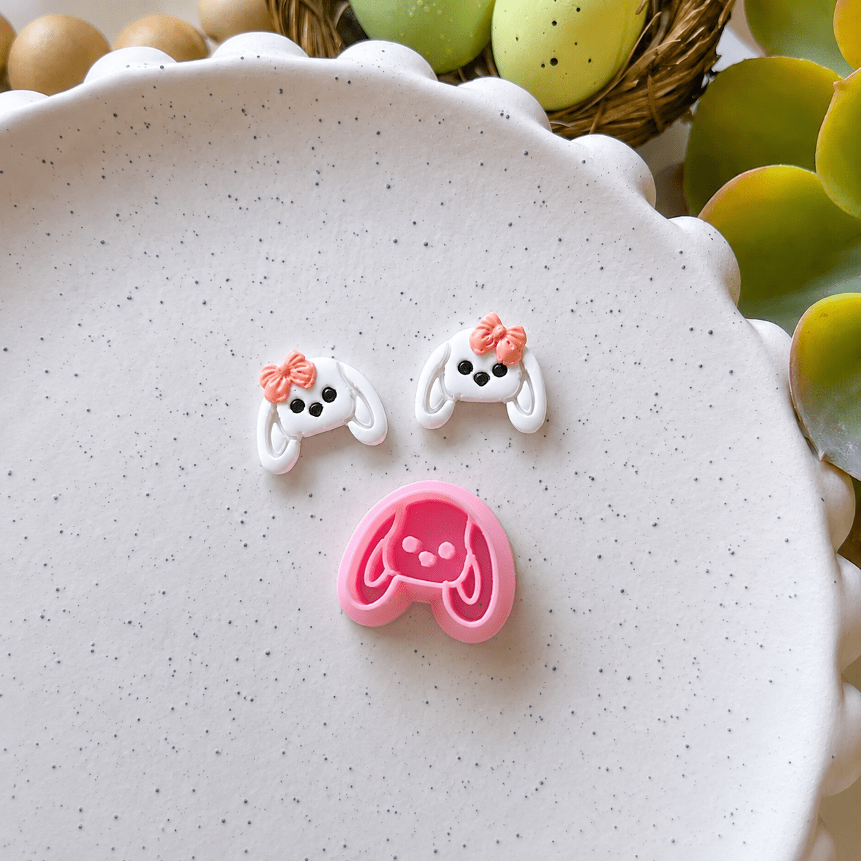"Sweet Bunny Stud" Clay Cutter - Kit & Co.Cutter
