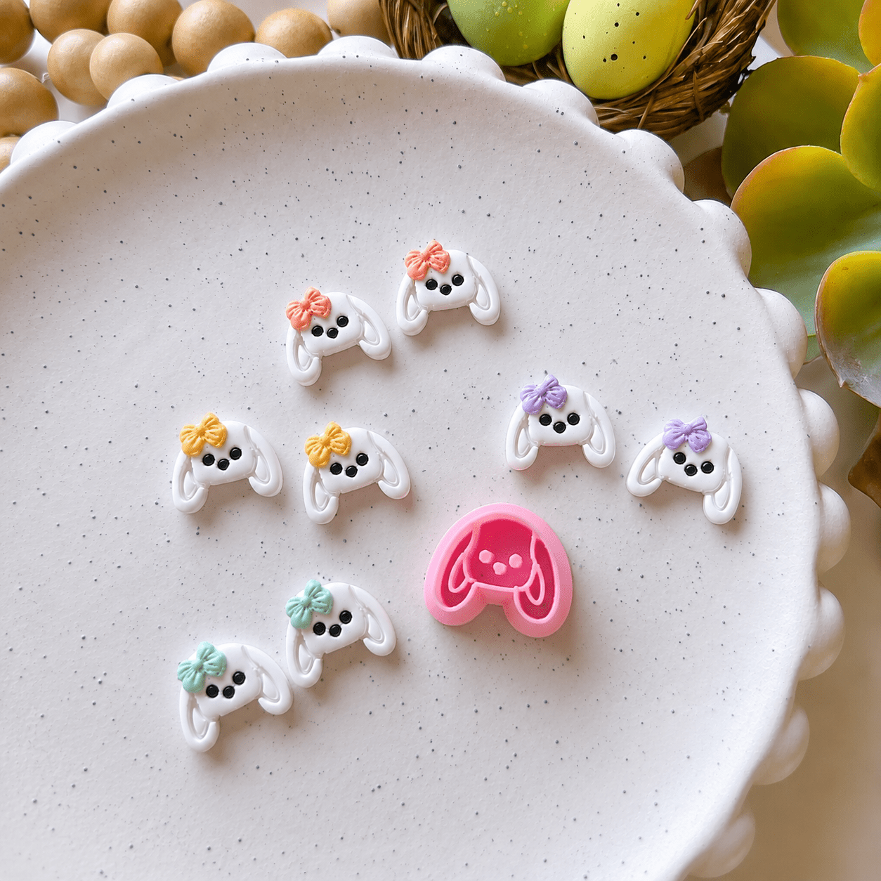 "Sweet Bunny Stud" Clay Cutter - Kit & Co.Cutter