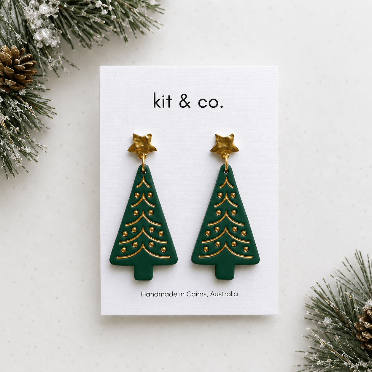 Scandi Tree Cutter & Stamp St (3 pc) - Kit & Co.