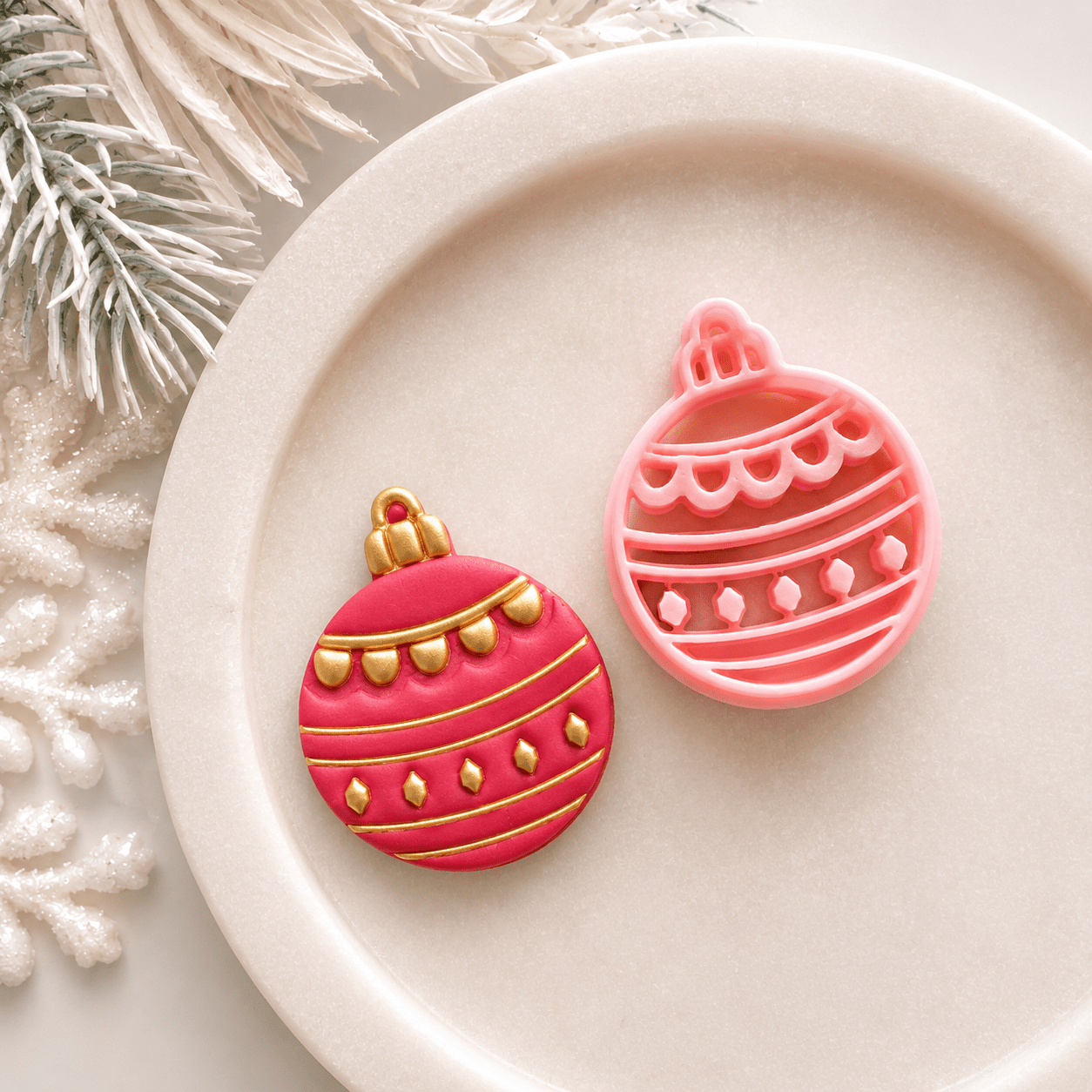 "Decorated Bauble" Clay Cutter - Kit & Co.Cutter