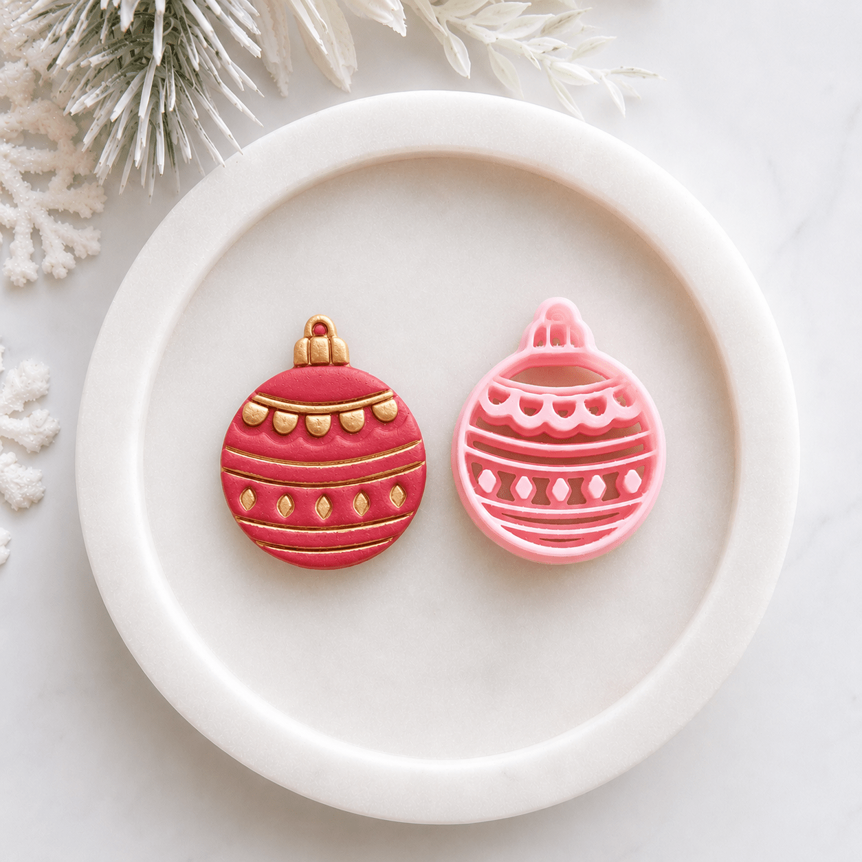 "Decorated Bauble" Clay Cutter - Kit & Co.Cutter