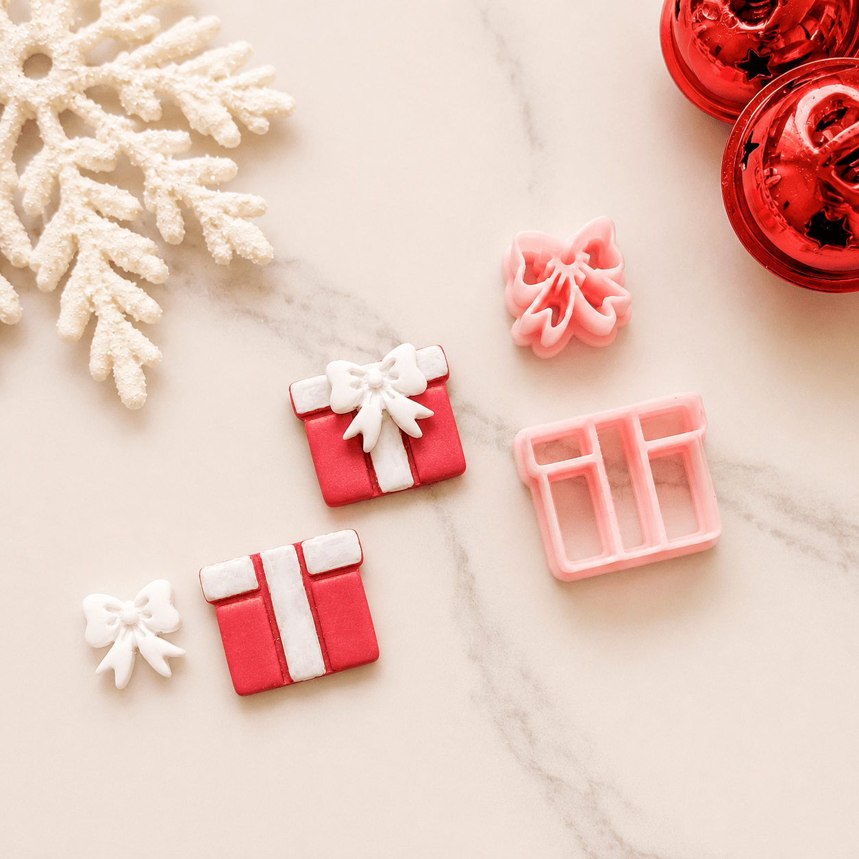 "Gift Box Set" Clay Cutter (2pc) - Kit & Co.Cutter