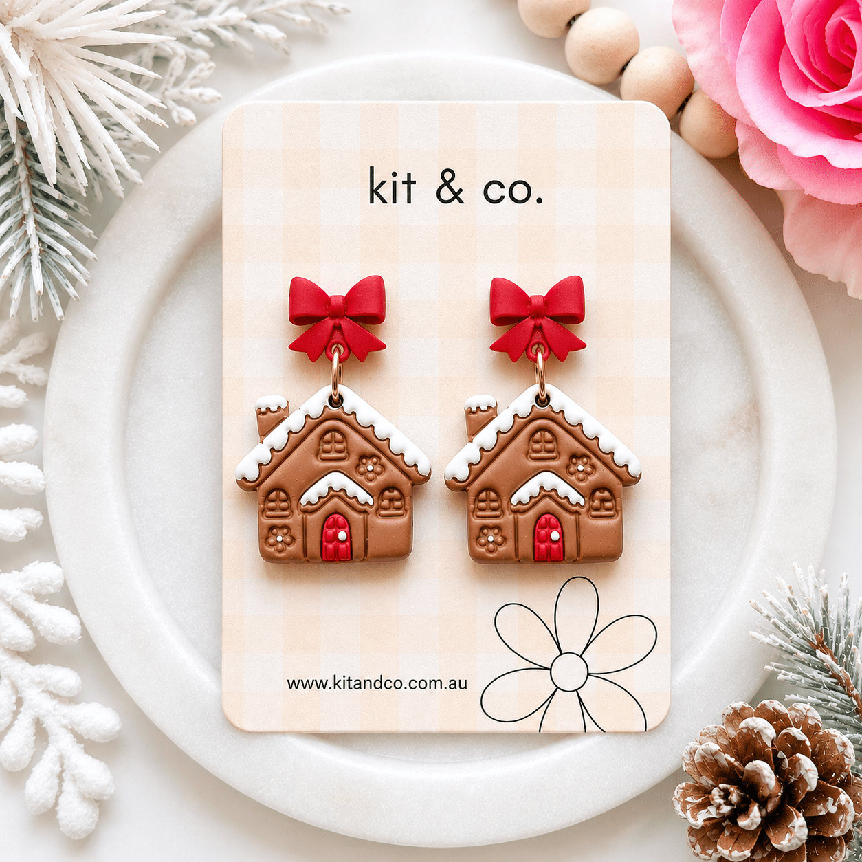 "Gingerbread House" Clay Cutter - Kit & Co.Cutter