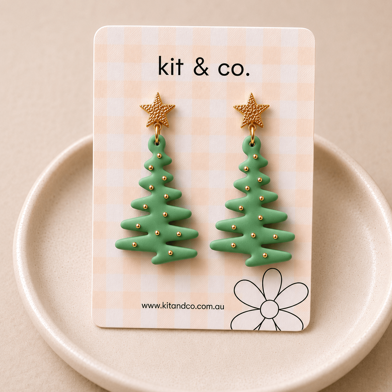 “Christmas Tree 5" Clay Cutter - Kit & Co.Cutter25mm