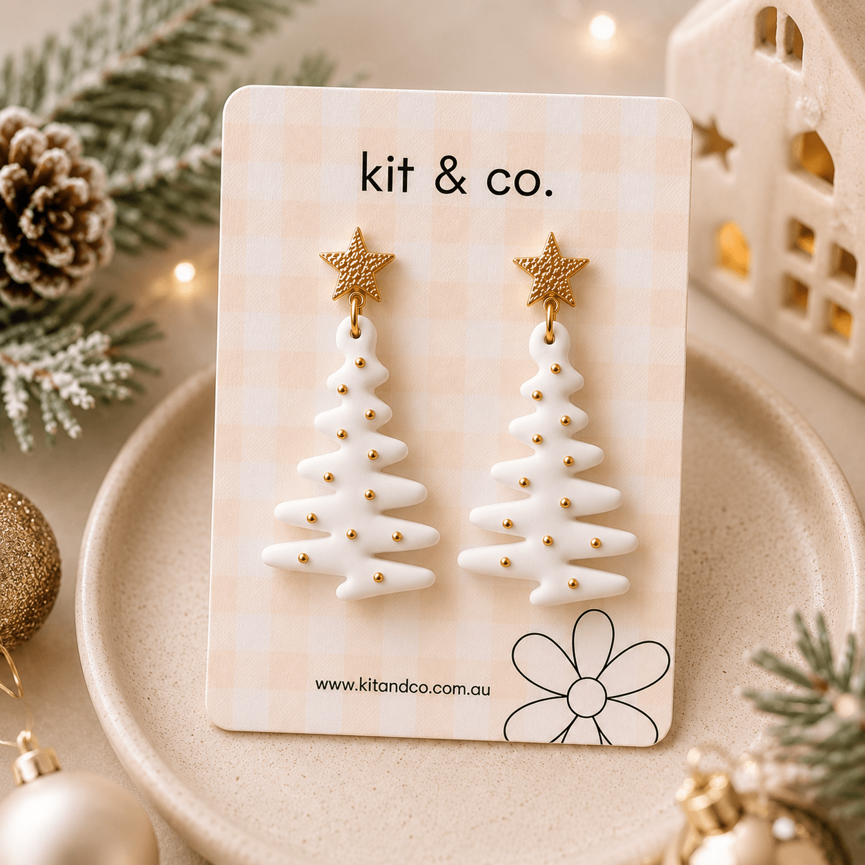 “Christmas Tree 5" Clay Cutter - Kit & Co.Cutter25mm