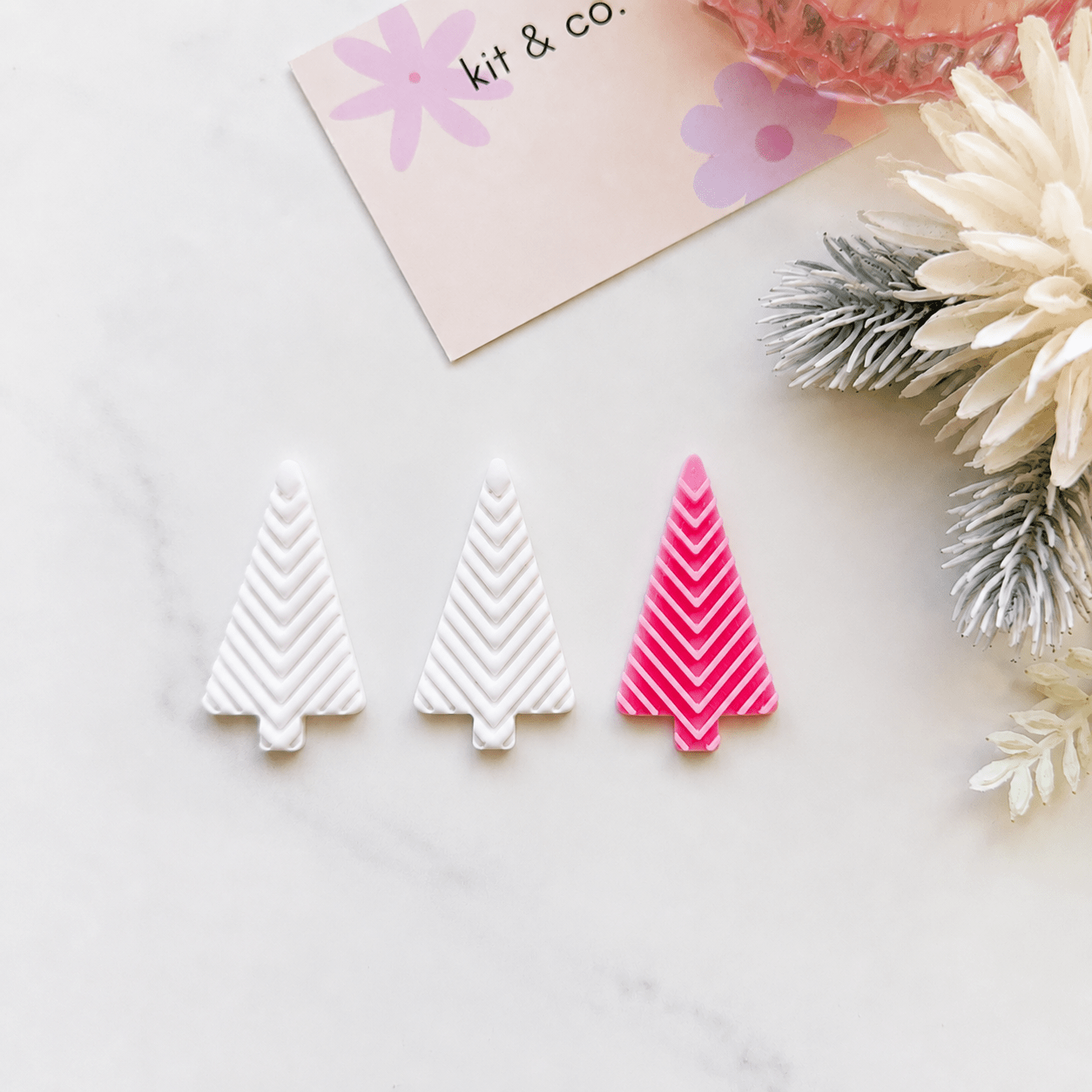 Scandi Tree Cutter & Stamp St (3 pc) - Kit & Co.