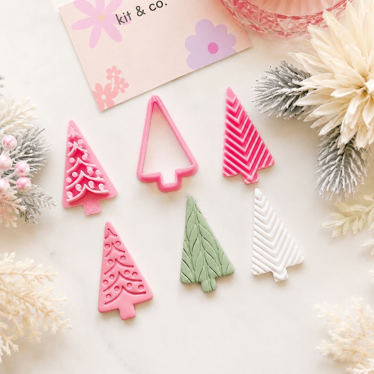 Scandi Tree Cutter & Stamp St (3 pc) - Kit & Co.