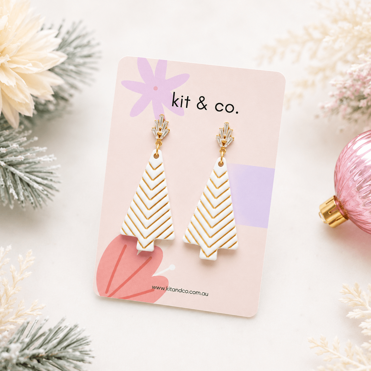 Scandi Tree Cutter & Stamp St (3 pc) - Kit & Co.