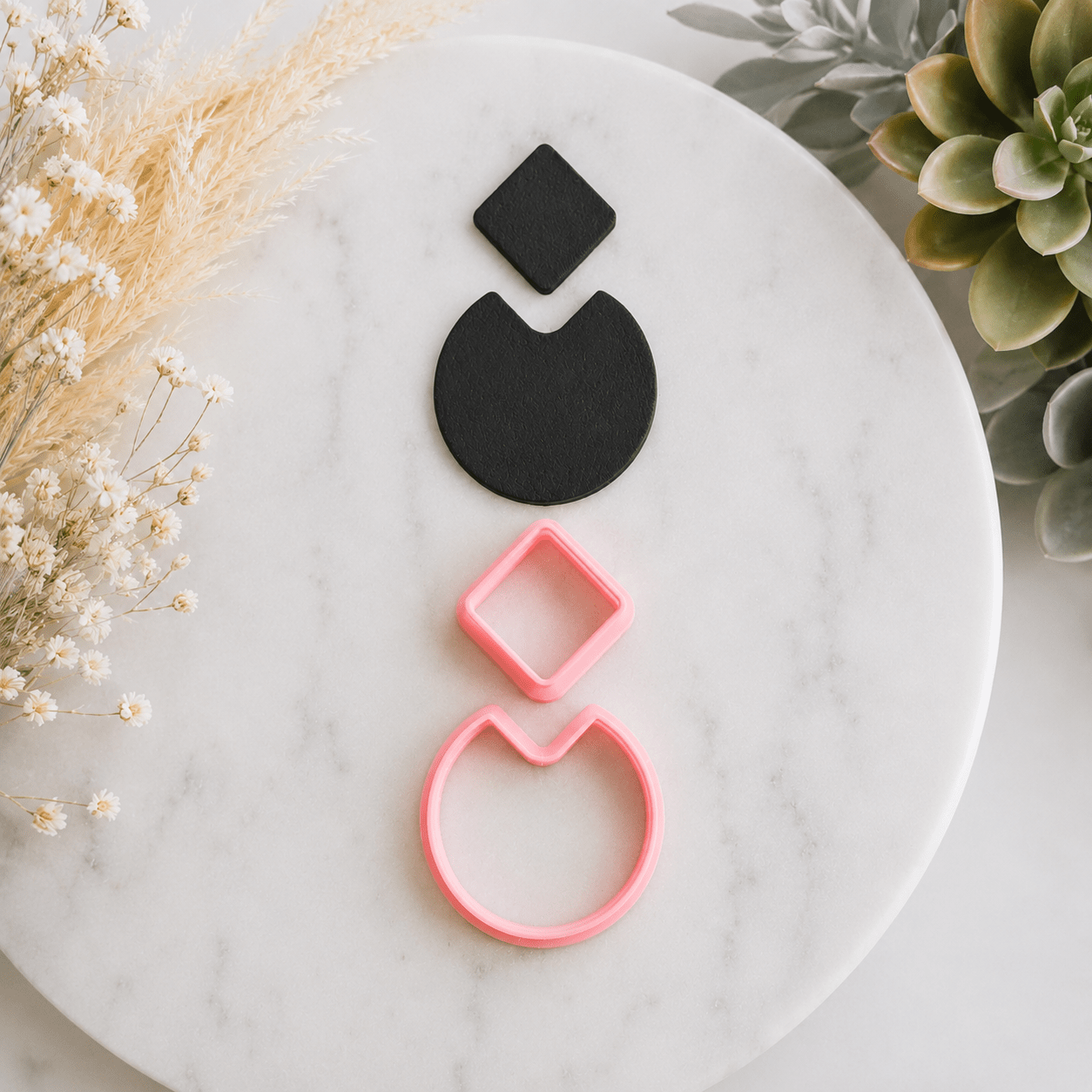 "Lucy" - Clay Cutter Set (2 pc) - Kit & Co.Cutter
