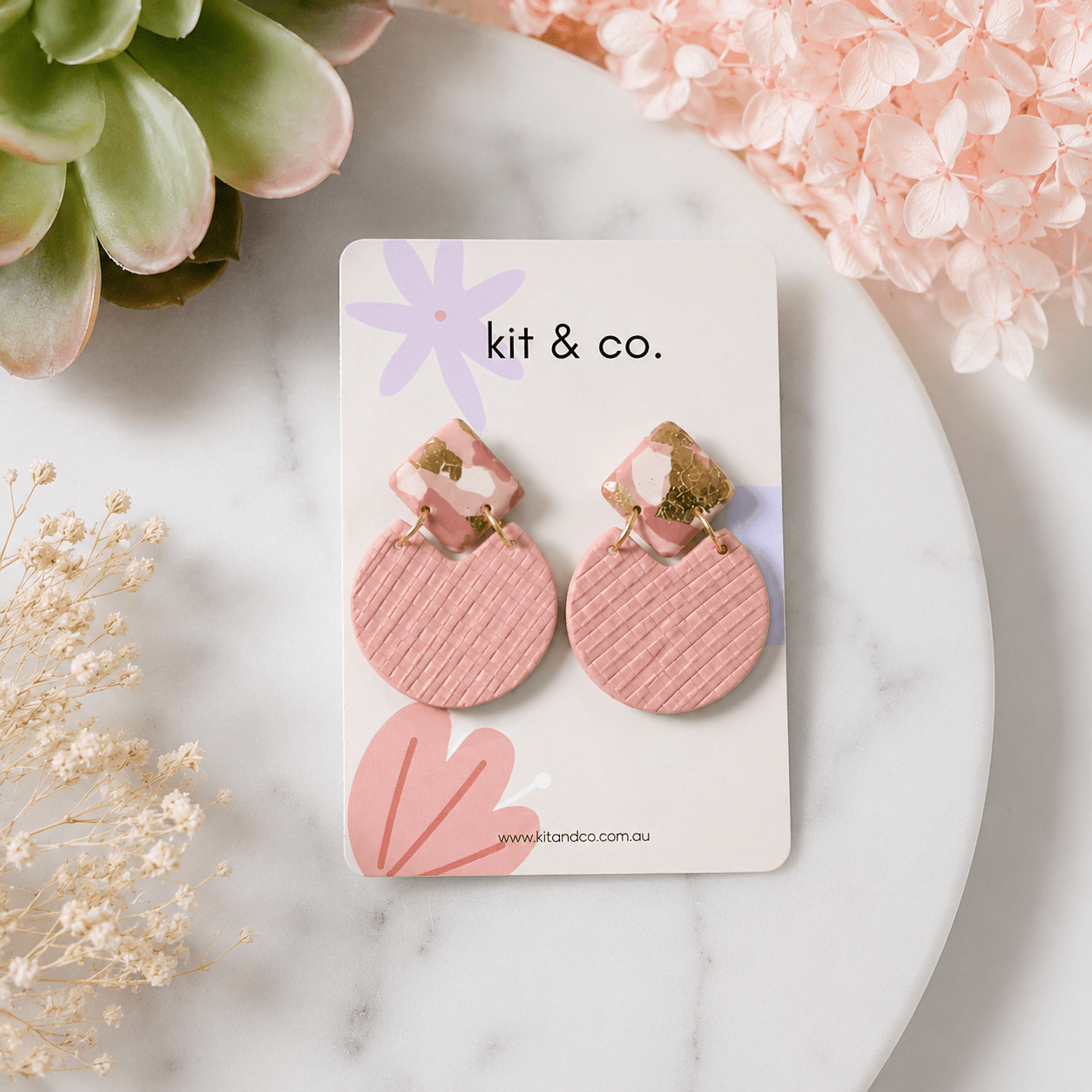 "Lucy" - Clay Cutter Set (2 pc) - Kit & Co.Cutter