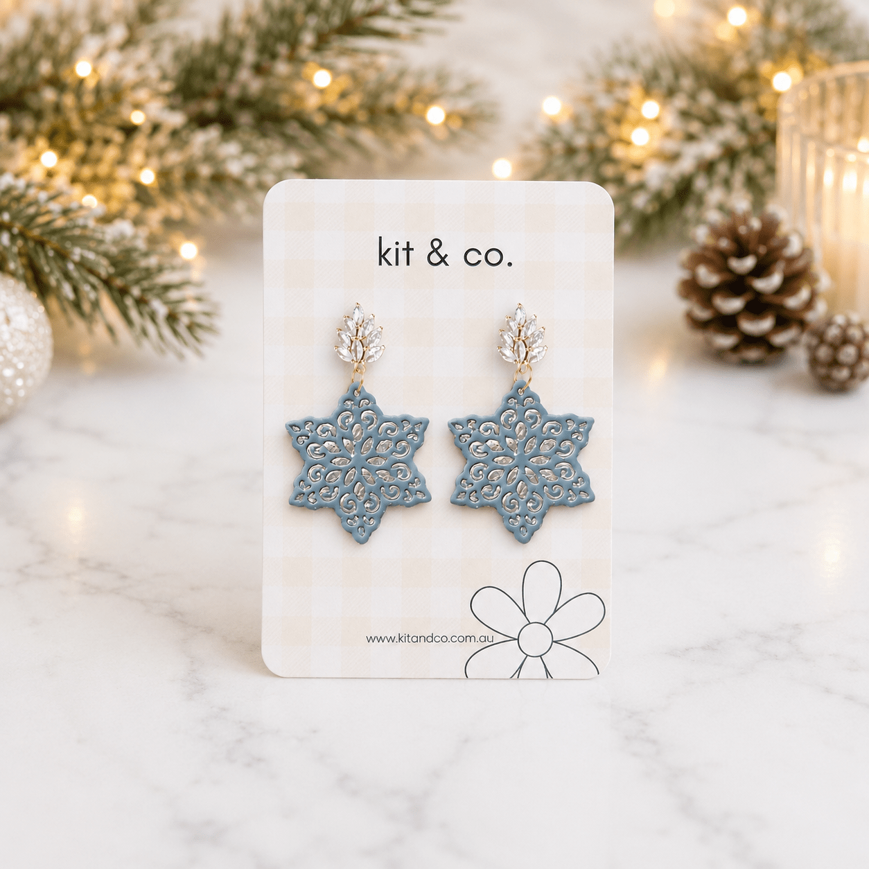 "Snowflake 2" Clay Cutter - Kit & Co.Cutter