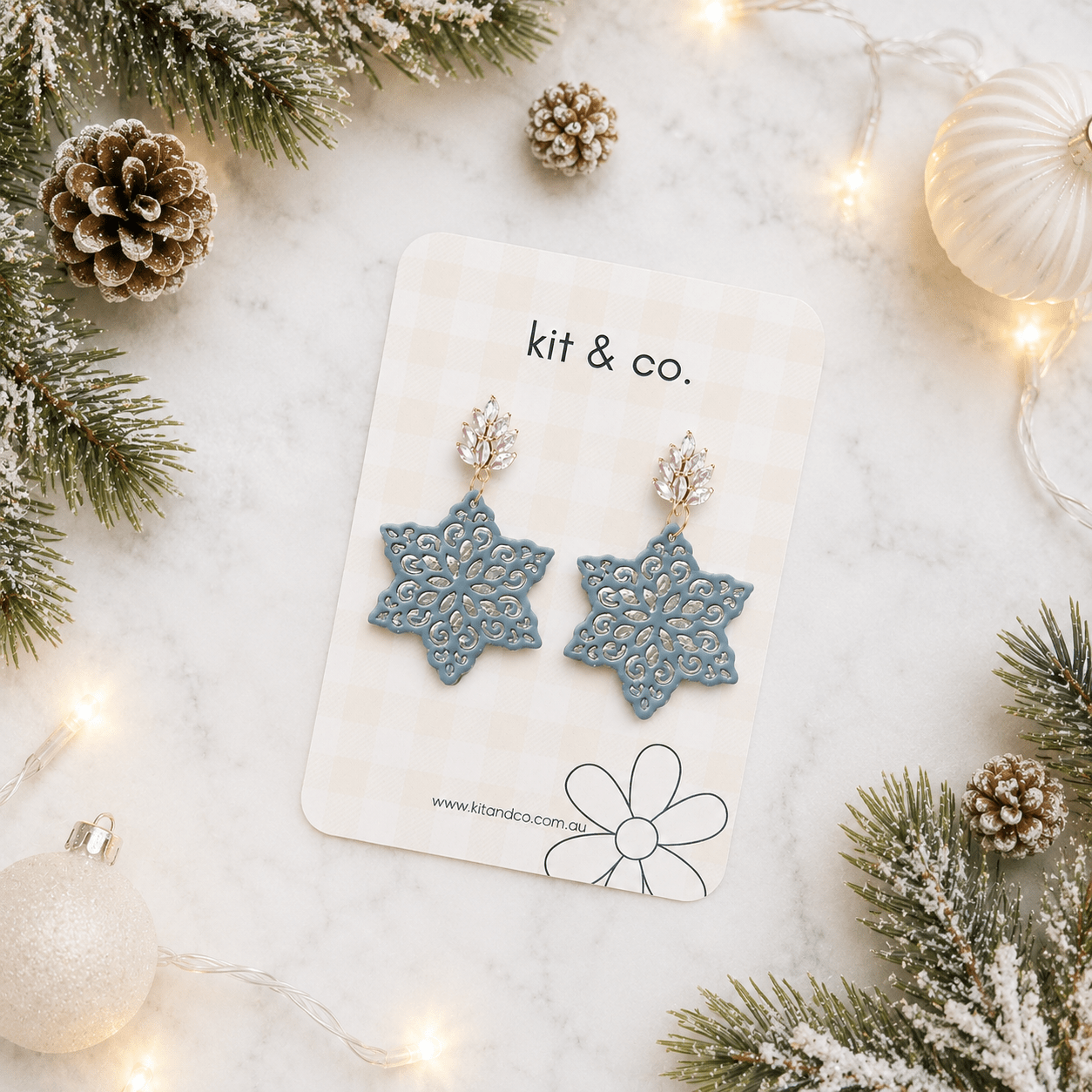 "Snowflake 2" Clay Cutter - Kit & Co.Cutter