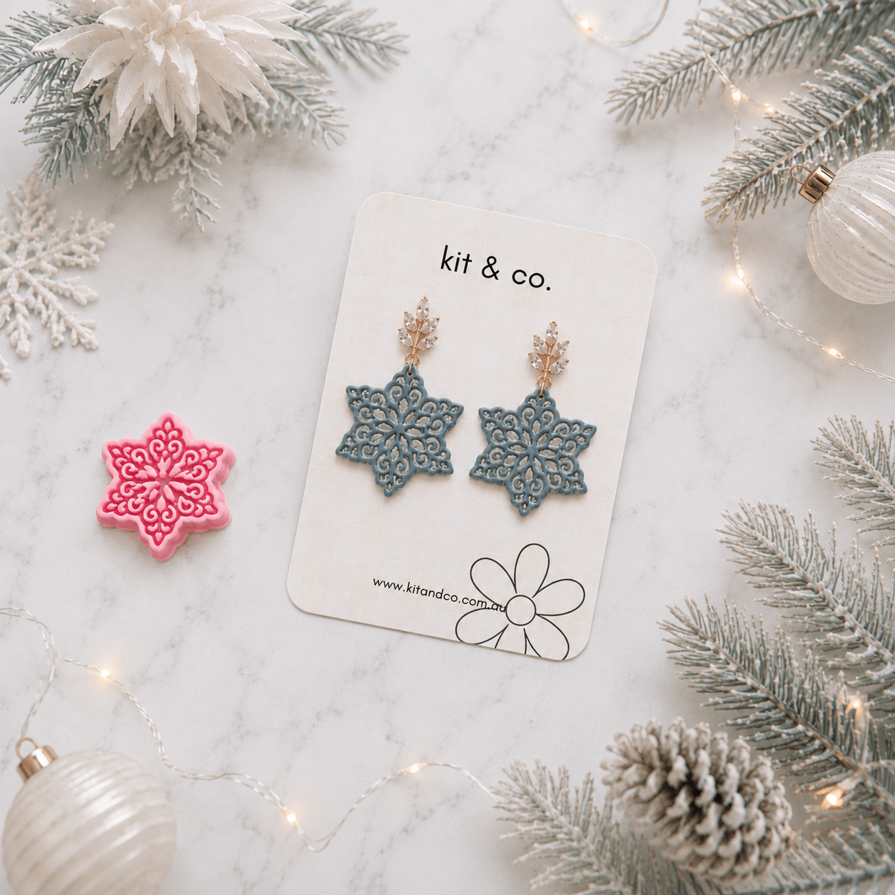 "Snowflake 2" Clay Cutter - Kit & Co.Cutter